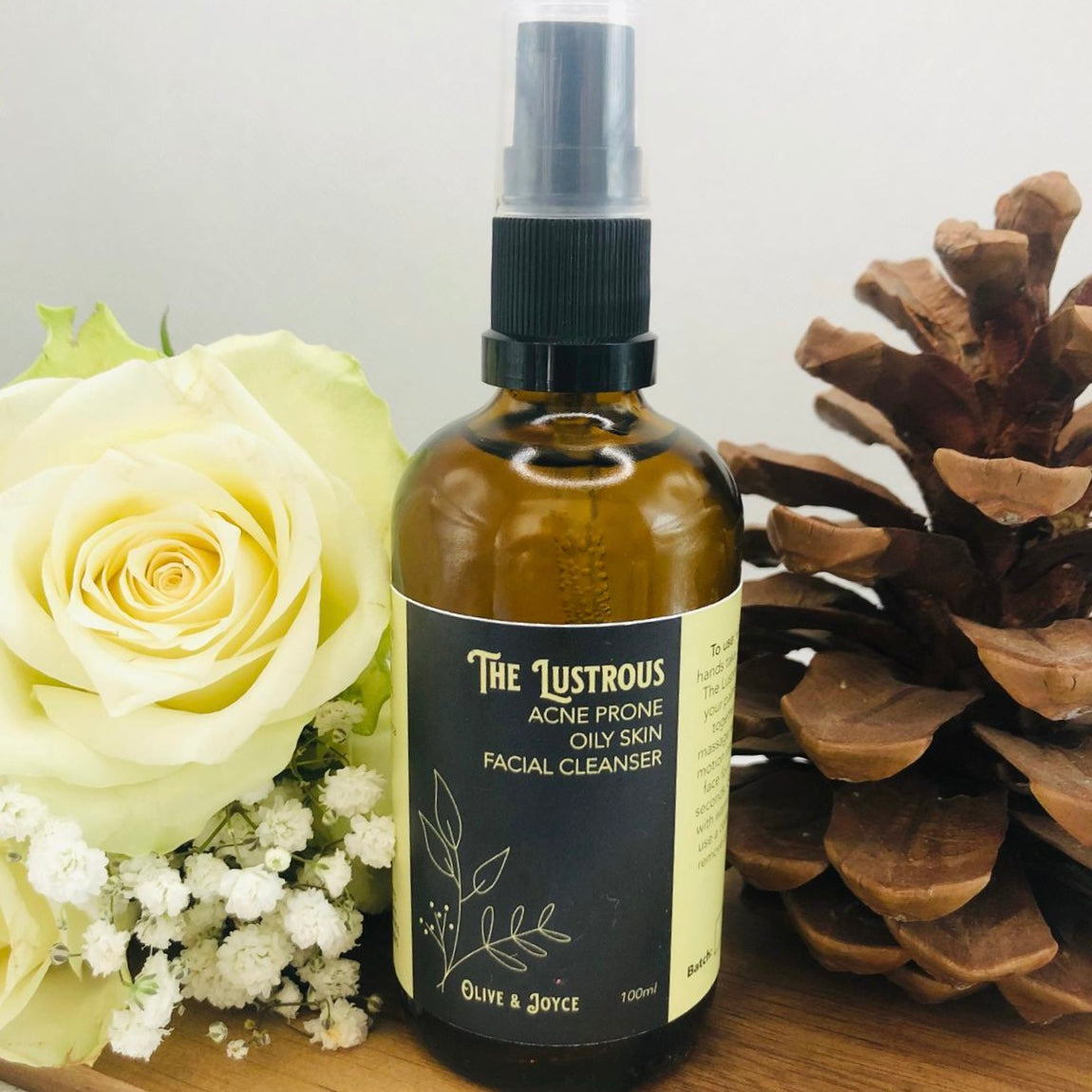 Natural skincare for oily skin oil cleanser by the natural skincare company