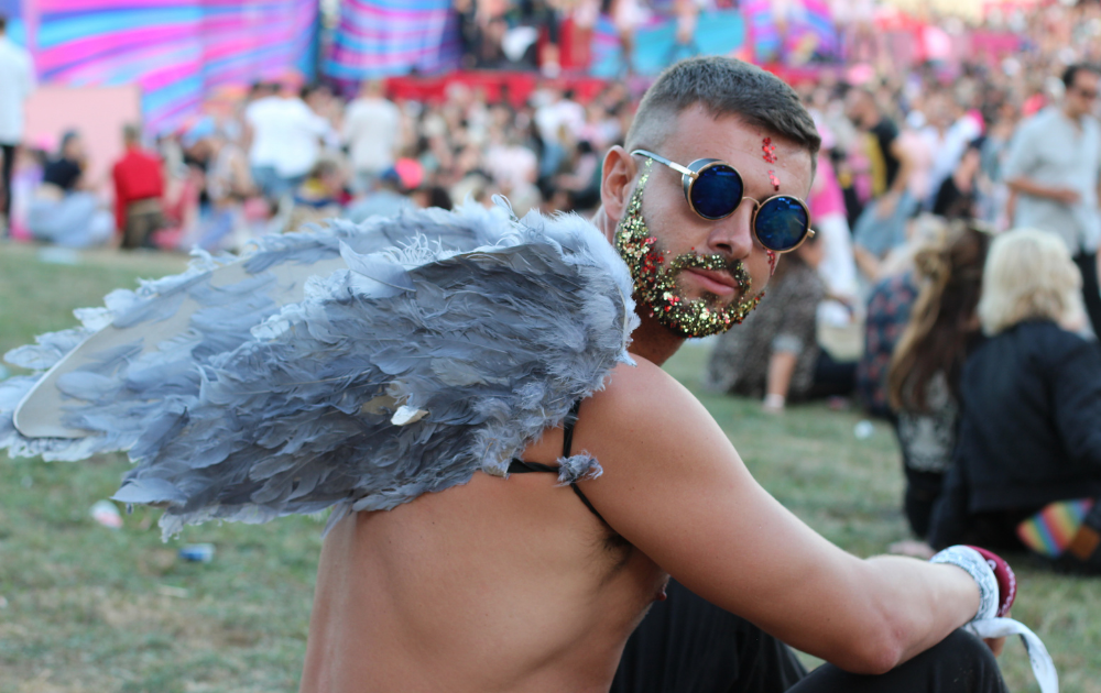 Planet-Friendly Festival Face Paint And Eco-Friendly Glitter