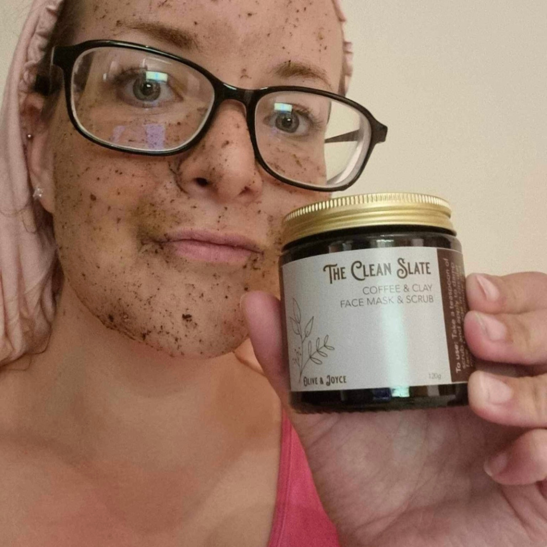The Clean Slate | 100% Natural Face Mask & Scrub | Exfoliate & Deep Clean | 120g