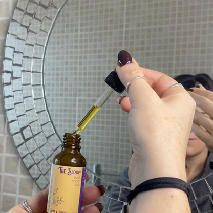 The Bloom | 100% Natural Hair Oil for Shine, Strength & Nourishment | 30g