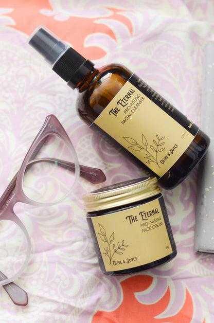 The Eternal And Face Scrub Bundle | Natural Skincare For Mature Skin