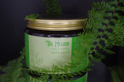 The Melody | 100% Natural Bath Salts for Sore Muscles & Deep Relaxation | 500g