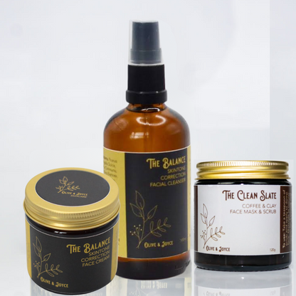 The Balance + Clean Slate Bundle | Natural Skincare for Uneven Skin Tone & Hyperpigmentation