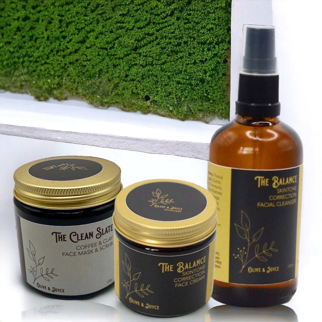 The Balance + Clean Slate Bundle | Natural Skincare for Uneven Skin Tone & Hyperpigmentation