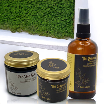 The Balance + Clean Slate Bundle | Natural Skincare for Uneven Skin Tone & Hyperpigmentation