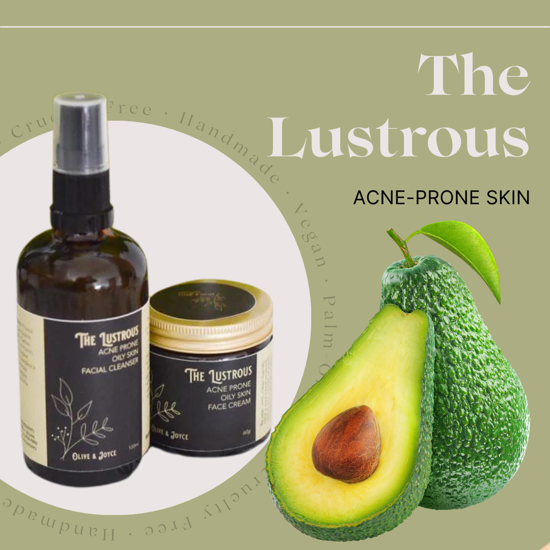 The Lustrous Natural Skincare For Acne Prone Skin Olive and Joyce
