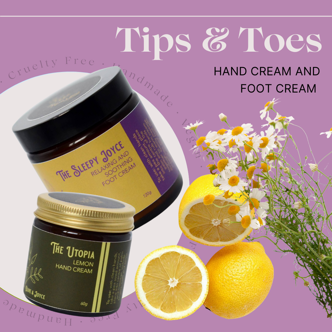 Tips and Toes | Natural Skincare For Hands and Feet