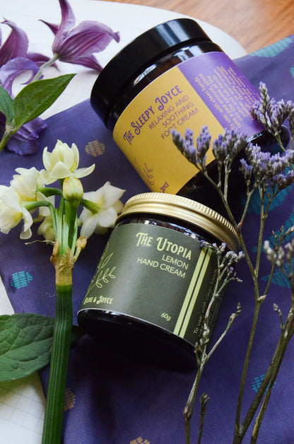 Tips & Toes | The Utopia Hand Cream + The Sleepy Joyce Foot Cream | Natural Skincare For Hands and Feet