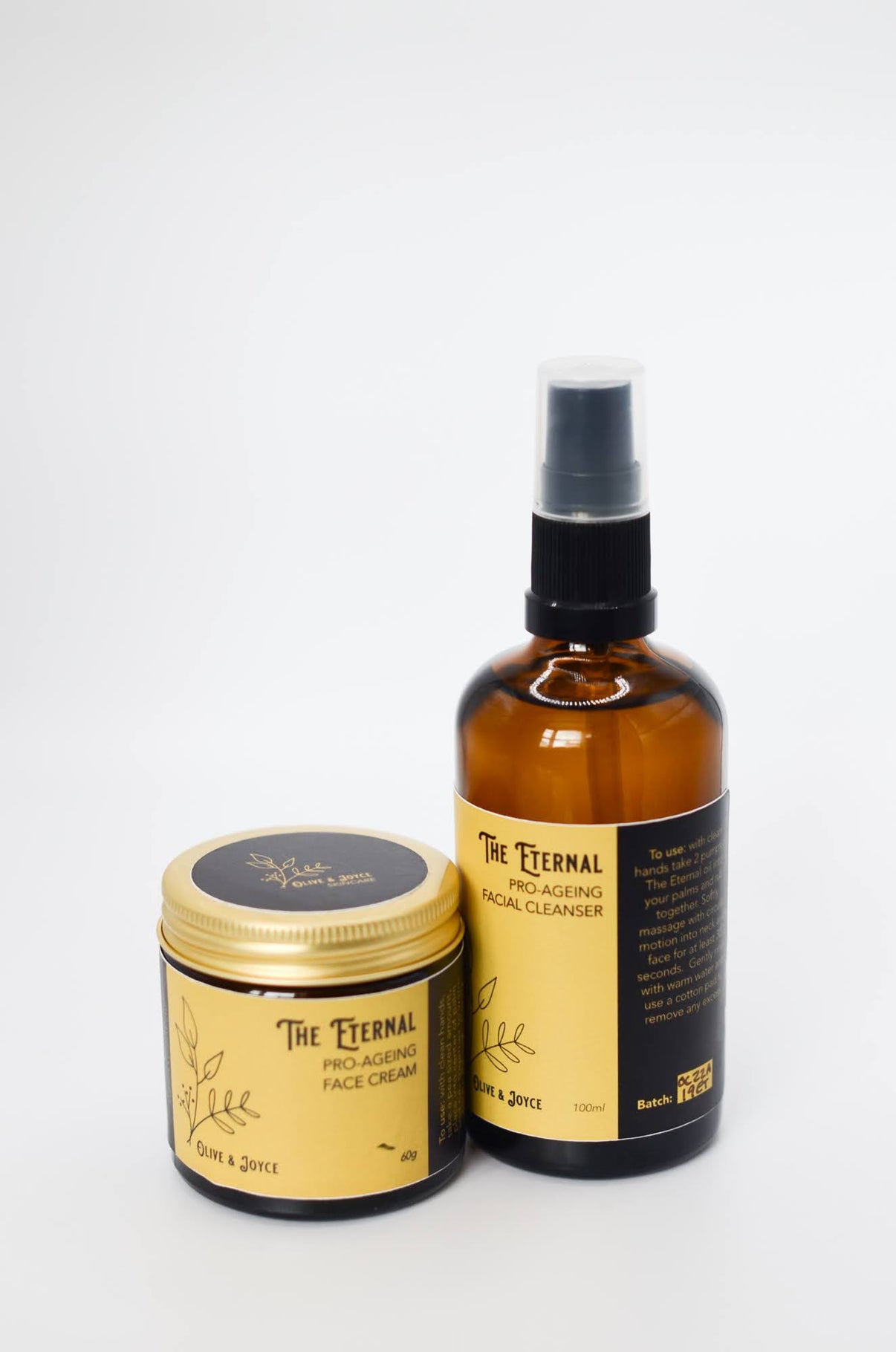 The Eternal Natural Skincare For Mature Skin Olive and Joyce