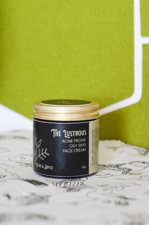 The Lustrous | Natural Face Cream For Acne Prone Skin