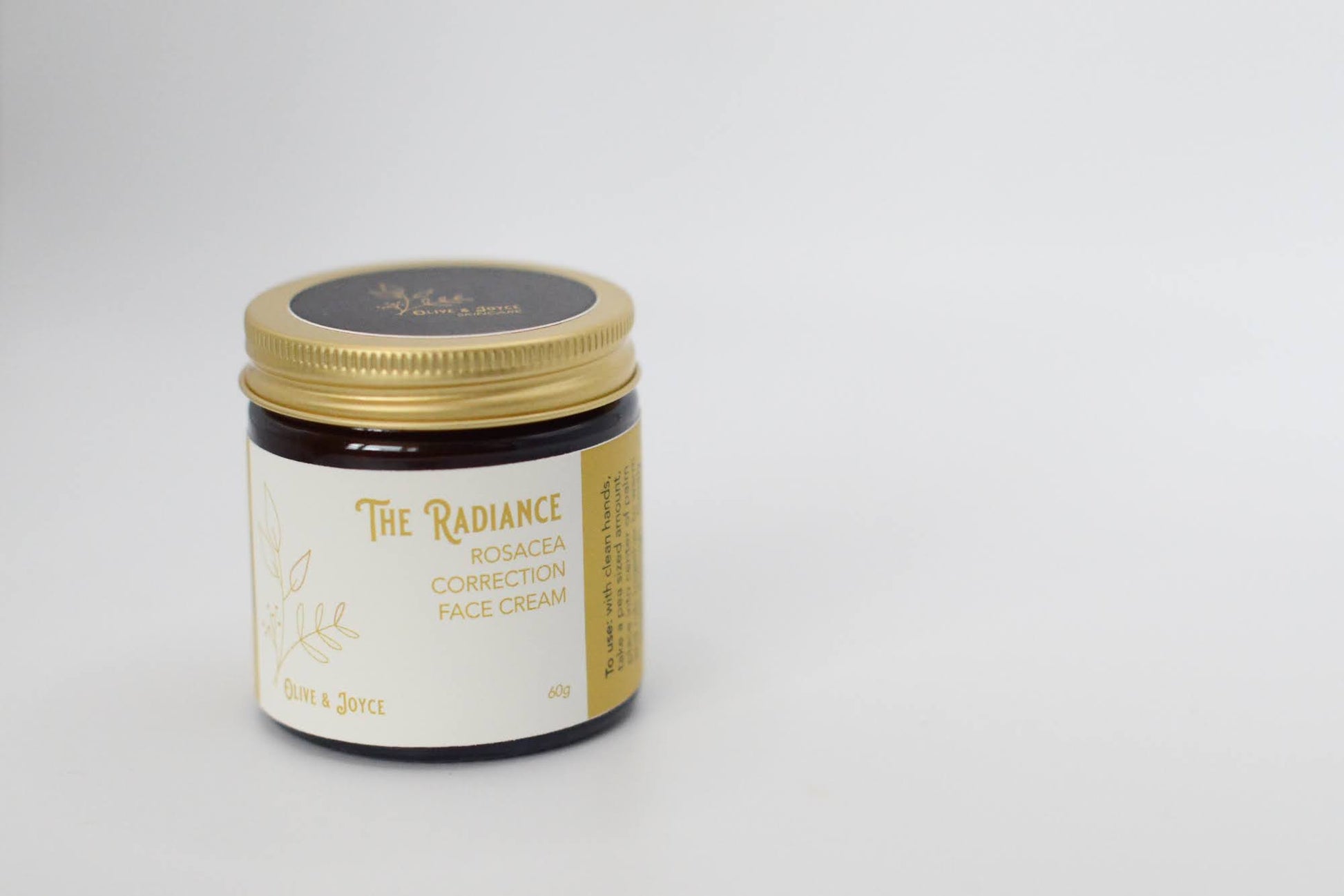 Natural skincare for acne rosacea dry hot nose and cheeks skin  face cream by the natural skincare company