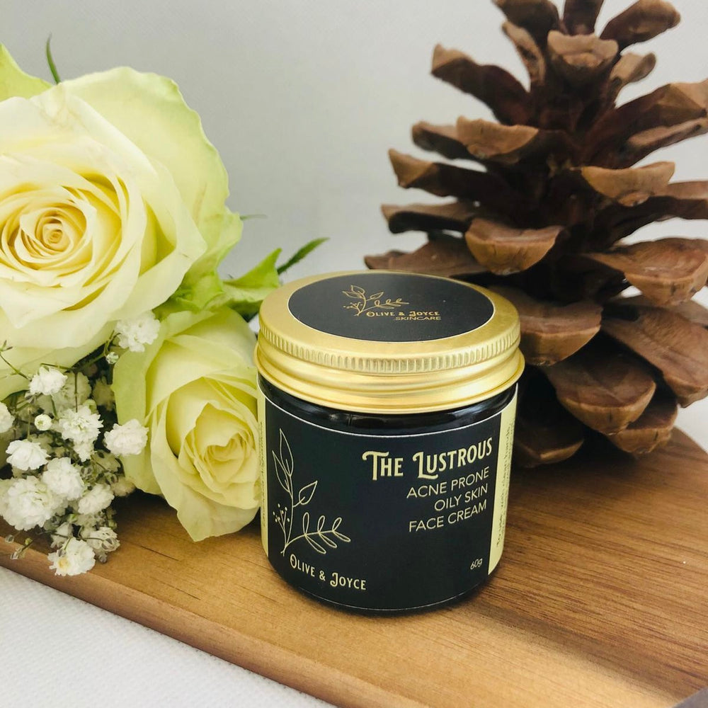 The Lustrous | Natural Face Cream For Acne Prone Skin