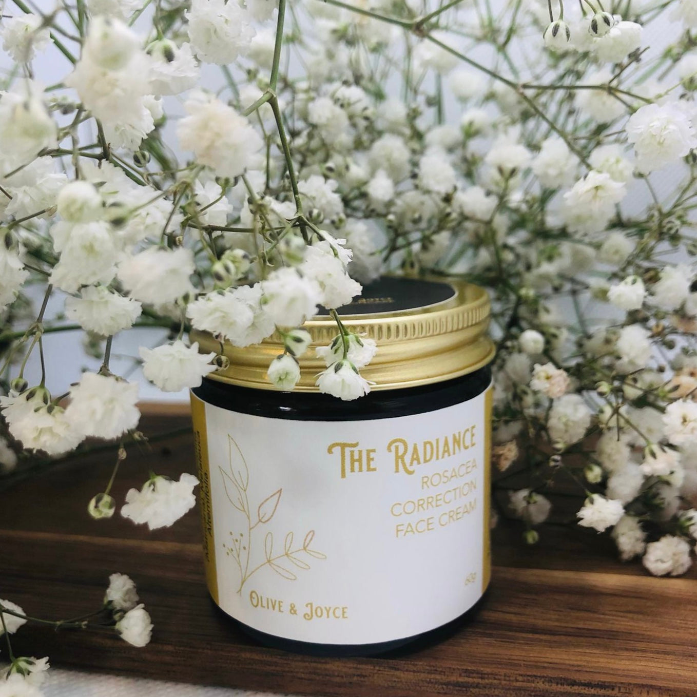 Natural skincare for acne rosacea dry hot skin face moisturiser by the natural skincare company